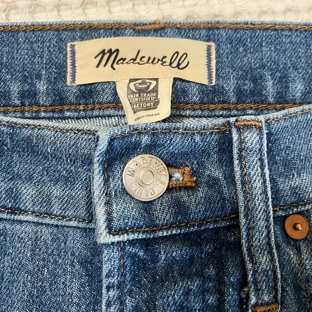 Madewell Blue Denim Jeans